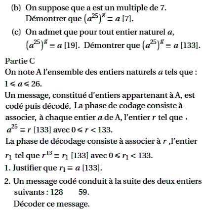 exercice Baccalauréat S Polynésie juin 2012 - Codage d'un m (image2)