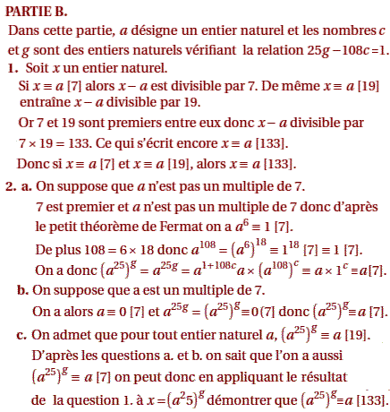 solution Baccalauréat S Polynésie juin 2012 - Codage d'un m (image2)