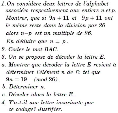 exercice Codage d'un message (image3)