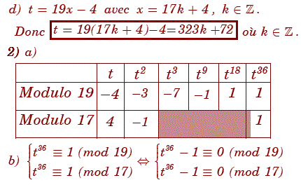 solution Bac blanc 4M 2010 Lycée de Sbeitla - Congruence, d (image3)