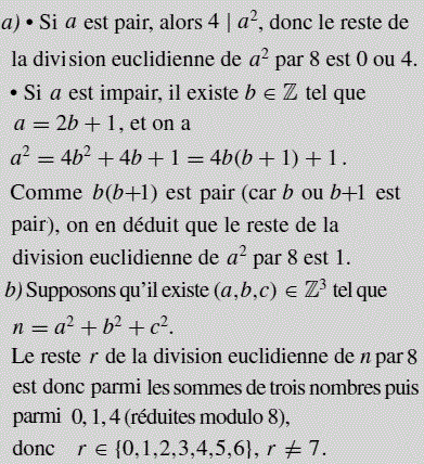 solution Divisibilité et congruence (image1)