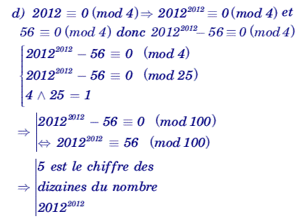 solution Congruence et équation diophantienne (image3)