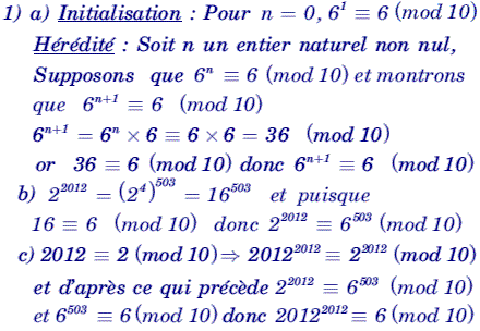 solution Congruence et équation diophantienne (image1)