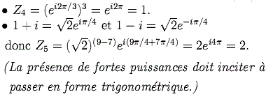 solution Mettre sous forme algébrique (image2)