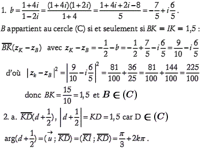 solution Affixe triangle cercle (image1)