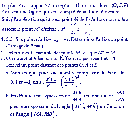 exercice Amerique du sud remplacement 2007 (image1)