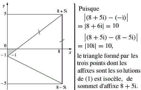 solution Equation de degré 3 et triangle (image2)