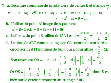 solution Baccalauréat S Polynésie juin 2012  (image2)