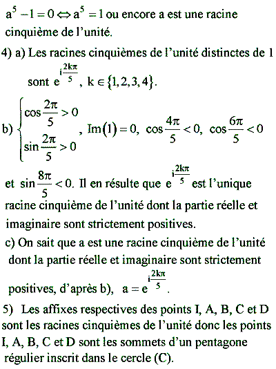 solution Bac Tunisien 4ème Sc. Expérimentales session de controle 2016  (image2)