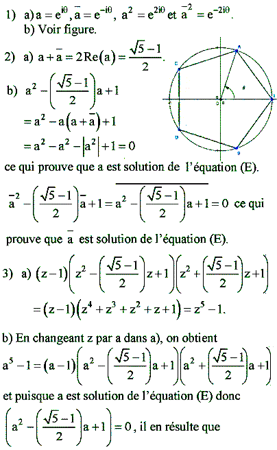 solution Bac Tunisien 4ème Sc. Expérimentales session de controle 2016  (image1)