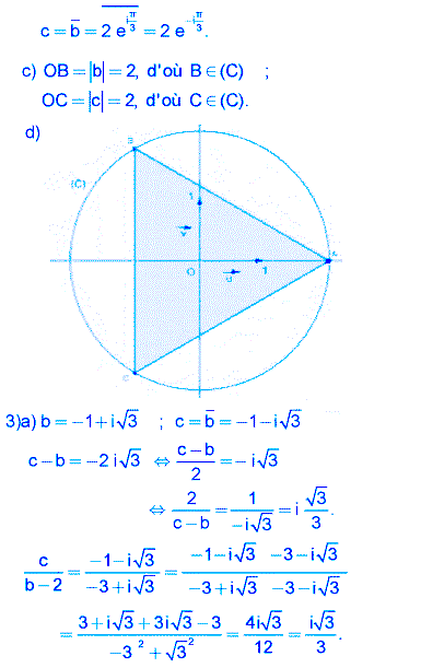 solution Bac Tunisien 4ème Sc. Techniques session principale 2016 (image2)