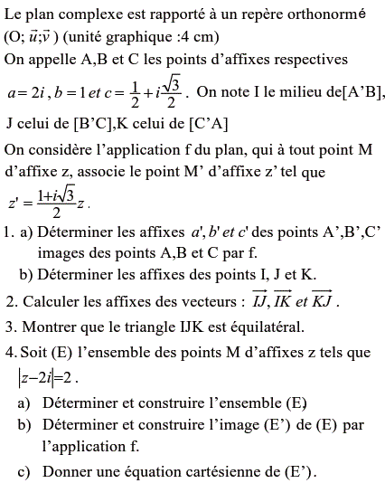 exercice Recherche d'ensemble de points - Rotation (image1)