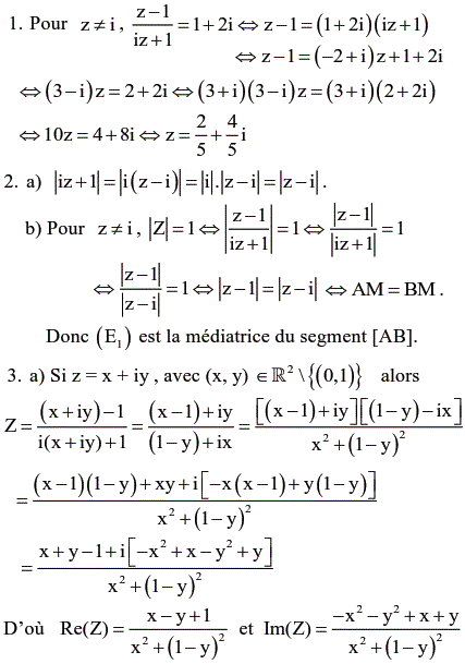 solution Recherche d'ensemble de points (image1)