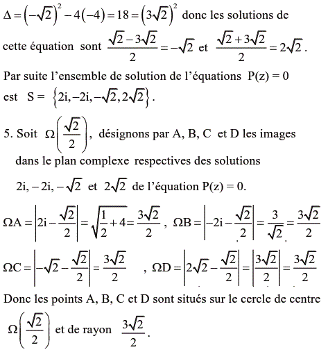 solution Résolution d'une équation (image2)