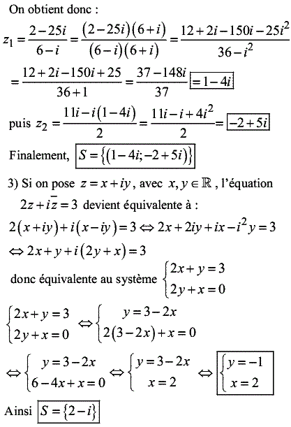 solution Résolution d'équations (image2)