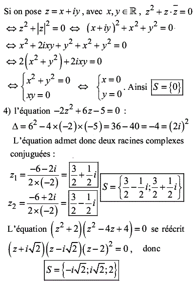 solution Résolution d'équations (image3)