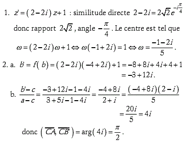 solution  amerique du nord juin 2007  TS (image1)