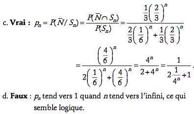 solution Vrai Faux - Fesic 2001 (image3)
