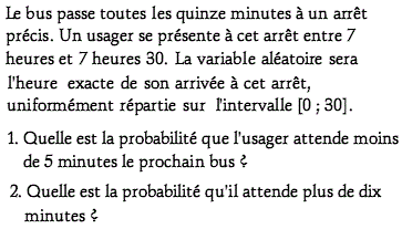 exercice Bus et attente d'un voyageur (image1)