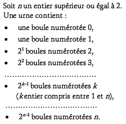 exercice Variable aléatoire - Fesic 2002 (image1)