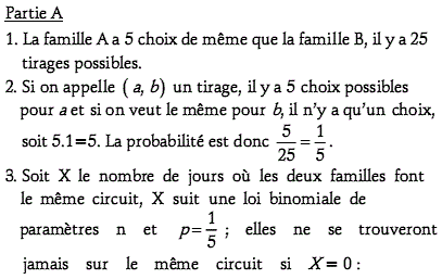 solution Probabilité uniforme et conditionnelle - Libab jui (image1)