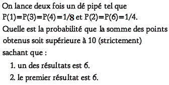 exercice Somme des prob des événements élémentaires (image1)