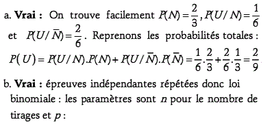 solution Vrai Faux - Fesic 2001 (image1)