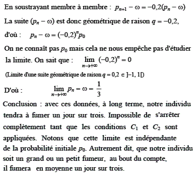 solution Probabilité conditionnelle et problème du fumeur (image2)