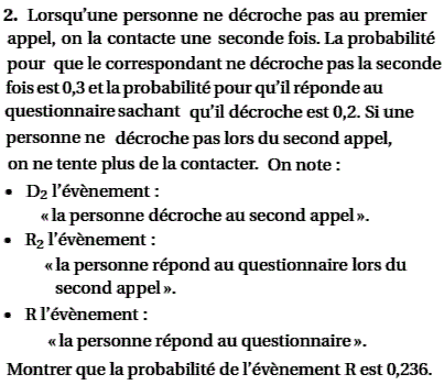 exercice probabilité conditionnelle - Centres étrangers jui (image2)