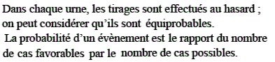 solution probabilité conditionnelle - La Réunion Juin 2005 (image1)
