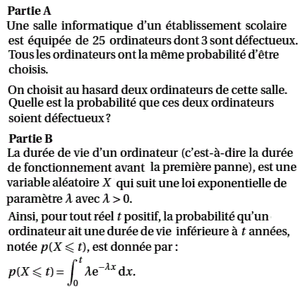 exercice Amerique du Nord Bac S 2011 (image1)