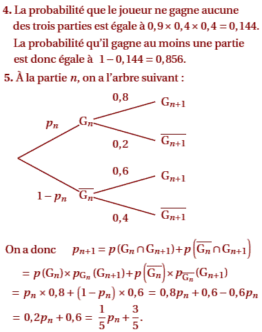 solution Probabilité conditionnelle - jeu vidéo - polynesie (image2)