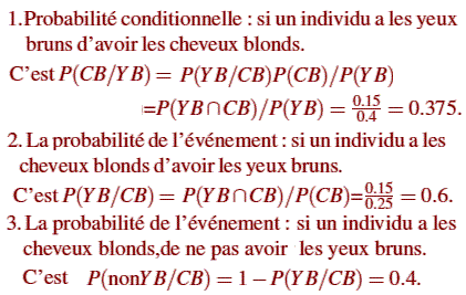 solution Probabilité conditionnelle - Dans une population 4 (image1)