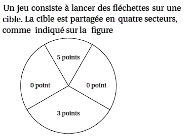 exercice Lancer de fléchettes - Bac S Pondichéry 13 avril 2 (image1)