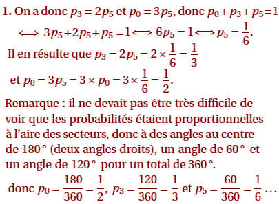 solution Lancer de fléchettes - Bac S Pondichéry 13 avril 2 (image1)