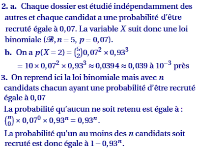 solution Probabilité conditionnelle (France Métropole juin  (image2)