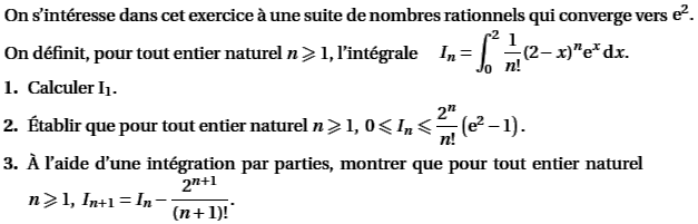 exercice Asie Juin 2005 S (Suite d'integrales) (image1)