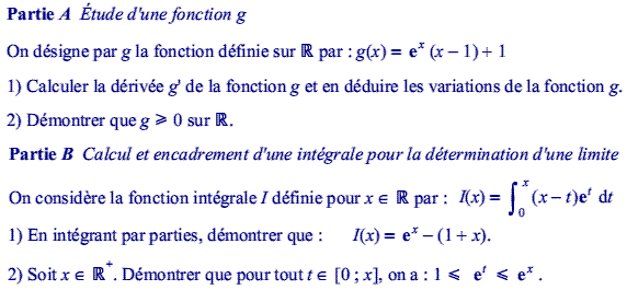 exercice Etude d'une fonction (image1)