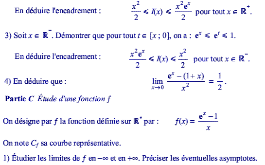 exercice Etude d'une fonction (image2)