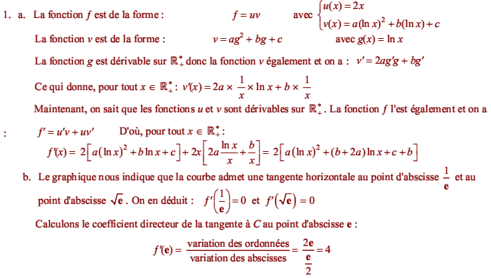 solution Bac Blanc Lycée du Pré-Saint-Sauveur France (image1)