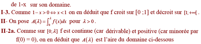 solution Baccalauréat S France Métropole juin 2009 (image2)