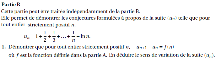 exercice Baccalauréat S France Métropole juin 2012 (extrait (image2)