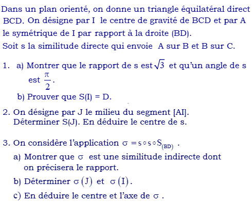 exercice Similitudes directe et indirecte (image1)