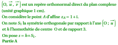 exercice antilles S 2007 - similitude indirecte (image1)