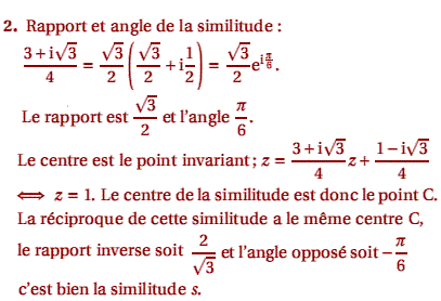 solution France septembre 2004 - Similitude directe (image2)