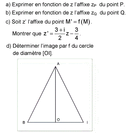exercice Bac Tunisien 4ème math session de controle 2014 (Similitudes) (image2)
