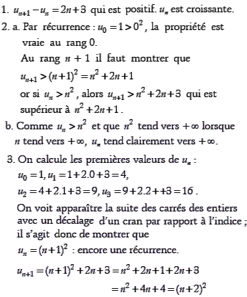 solution France Juin 2004 -Récurrence (image1)