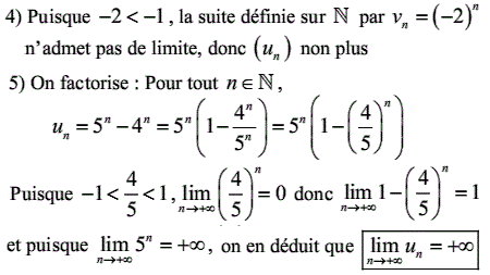 solution Calculs de limites de suites réelles (image2)