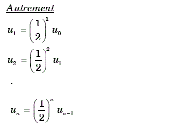solution Convergence d'une suite recurrente (image3)