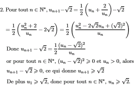 solution Convergence d'une suite (image2)